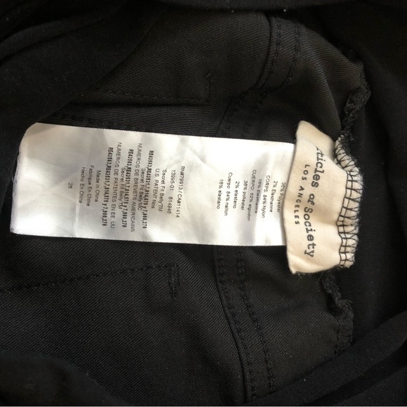 Articles of society maternity coated jeans - Picture 3 of 3